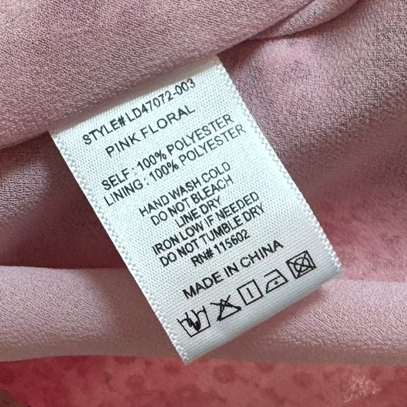 NWT Lush Pink Floral Ruffle Wrap Sundress Maxi Dress Size XL - Picture 10 of 11